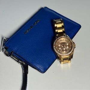 Rose Gold Fossil Watch